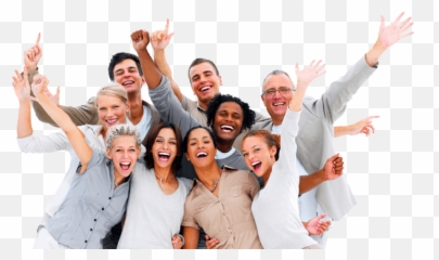 Business Team Celebrating Png - Happy Team Images Hd,Happy People Png
