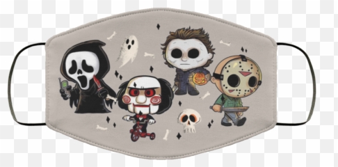 Jigsaw Ghostface Jason Michael Myers - Hocus Pocus Face Mask png