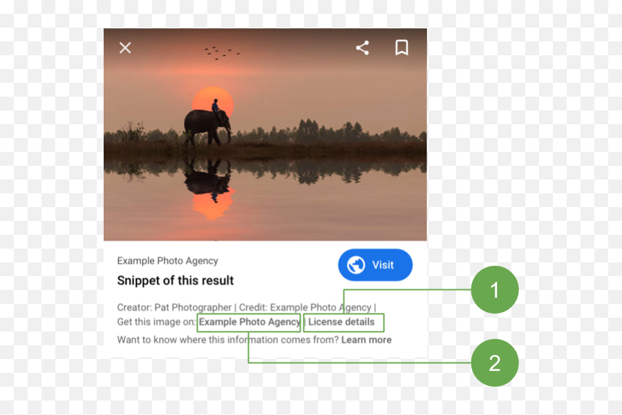 Google To Highlight Image Licensing Information In - Google Image Licensing Information Png,Highlight Png