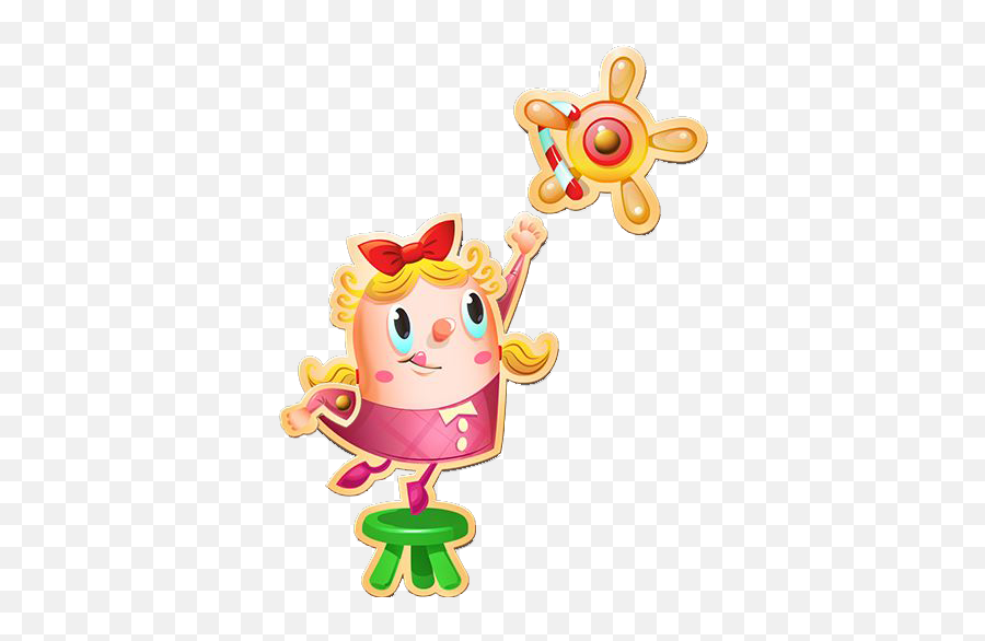 Tiffi Takes Candycane - Candy Crush Saga Tiffi Png Full Tiffi Candy Crush Png,Candy Crush Logo