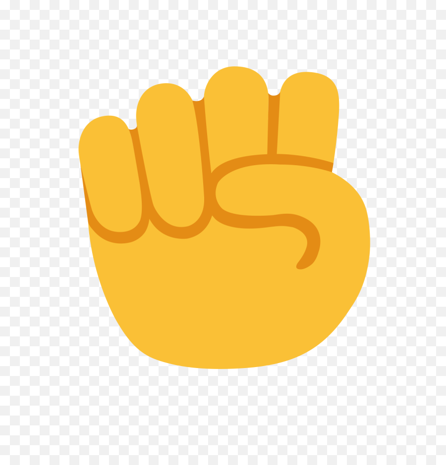 Emoji U270a - Transparent Background Emoji Fist Png,Fist Emoji Png