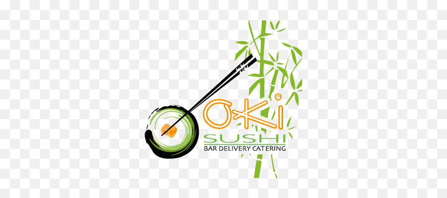 Oki Sushi Logo Vector - Nara Billings Mt Png,Sushi Logo