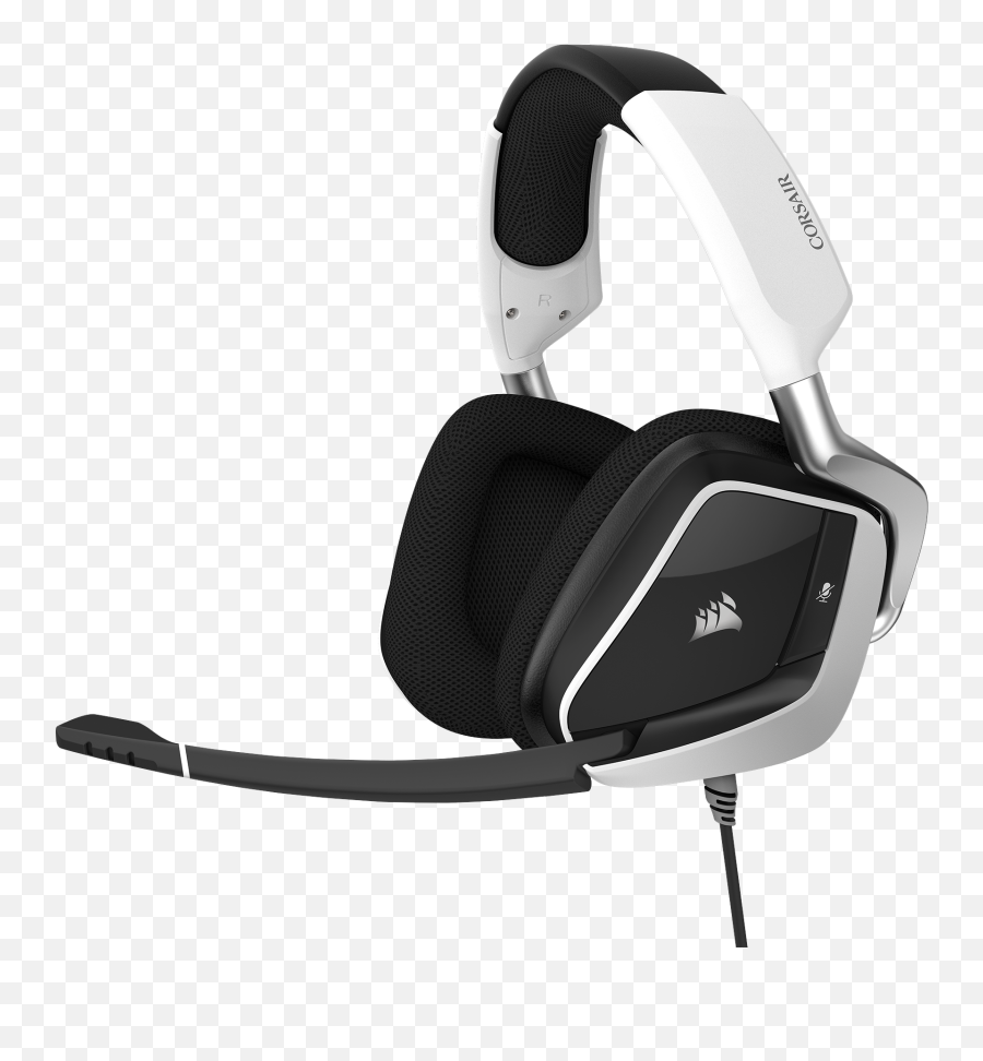 Corsair Gaming Void Pro Rgb Usb Premium - Corsair Void Rgb Elite Usb Premium Gaming Headset With Surround Sound Carbon White Png,Gaming Headset Png