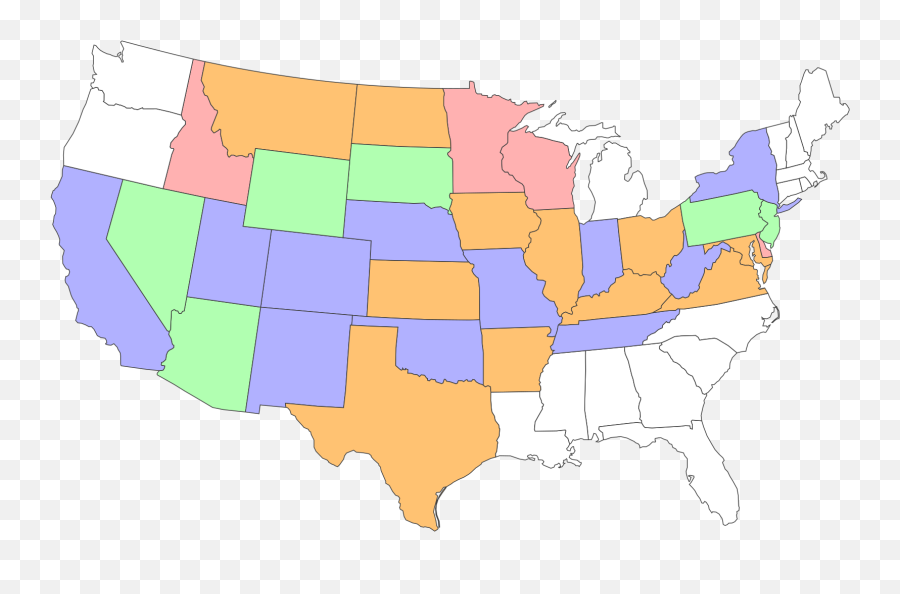 Visited States Map Generator Gas U2022 Food No Lodging - Covid 19 Travel Advisory States Png,Us Map Png