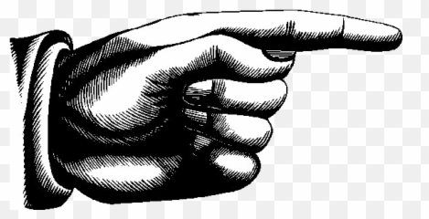 Found A Copy Of Jons Pointing Hand - Monty Python png