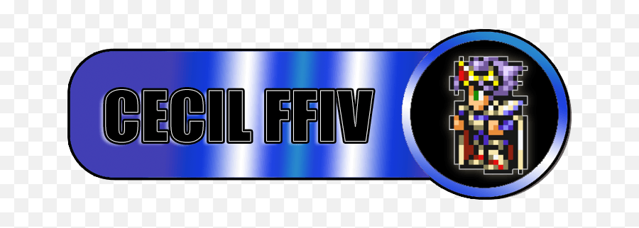 Cecil Paladin Final Fantasy Iv - Horizontal Png,Final Fantasy Iv Logo
