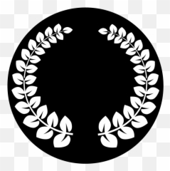 Apollo Laurel Wreath Metal Gobo - Independence Day png