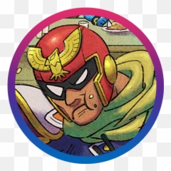 Adding Onto F Captain Falcon Eating Ramen Png - zero Logo
