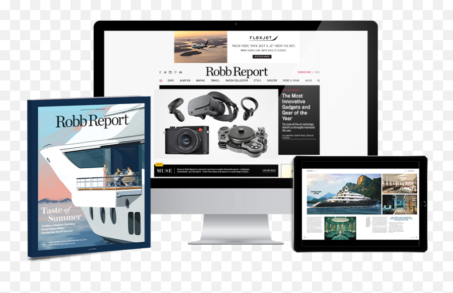 Robb Report Magazine Customer Service - Technology Applications Png,Robb Report Logo