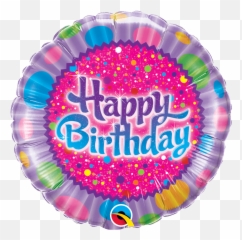 Download 18 Happy Birthday Sprinkles And Sparkles Foil - Disco De Corte Corrugado Para Plantadeira Png,Sprinkles Transparent Background
