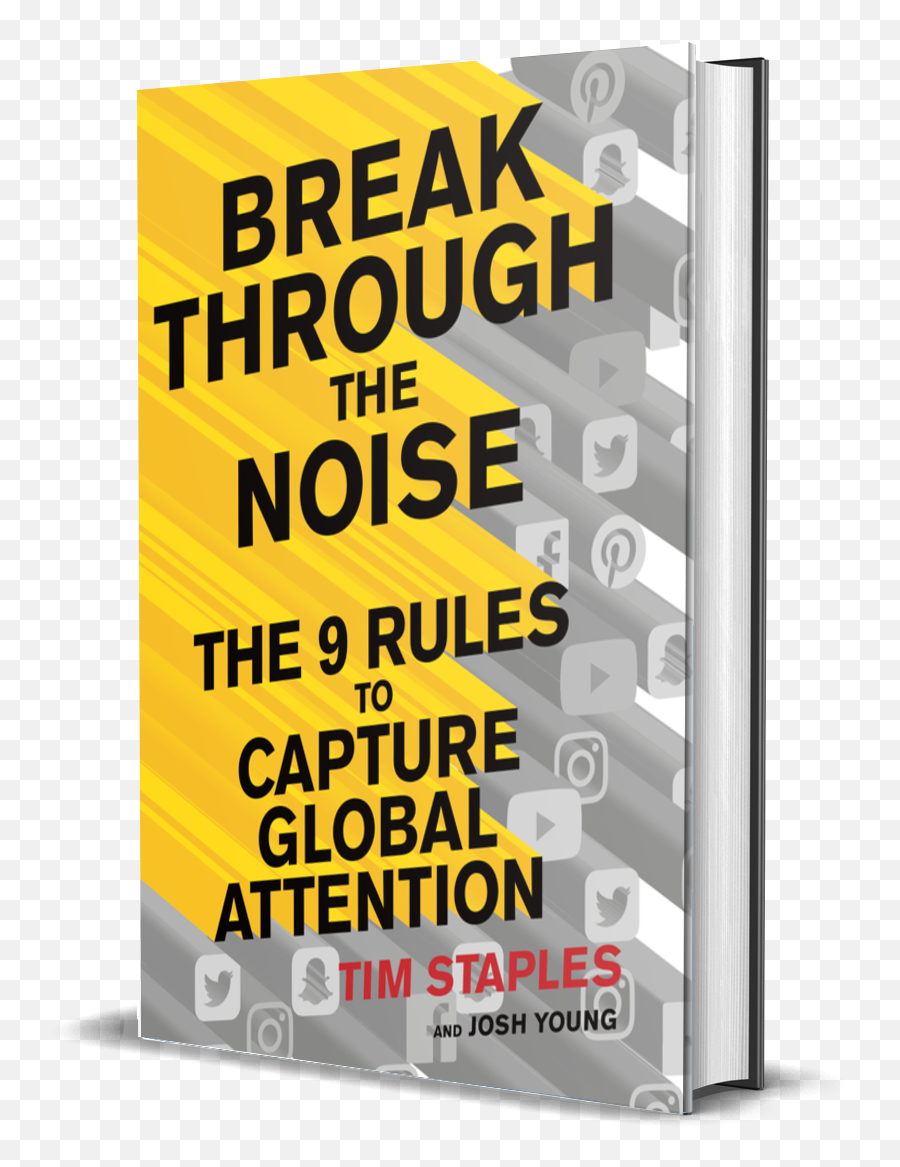 Tim Staples - Break Through The Noise Vertical Png,Noise Png