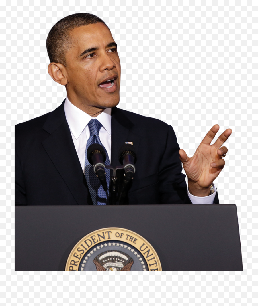 Barack Obama Png Image Speaking