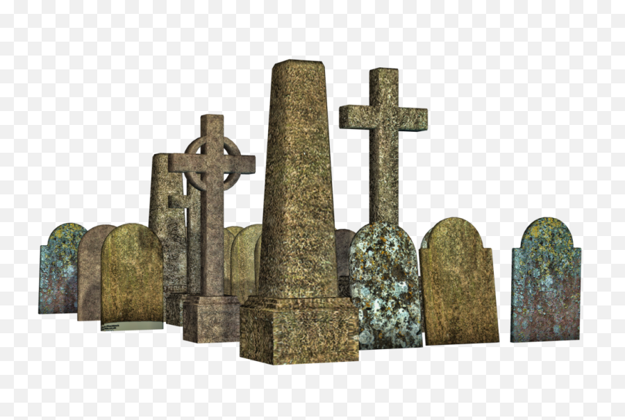 Download Hd Tombstone Gravestone Png - Cemetery Transparent Grave Png,Cemetery Png