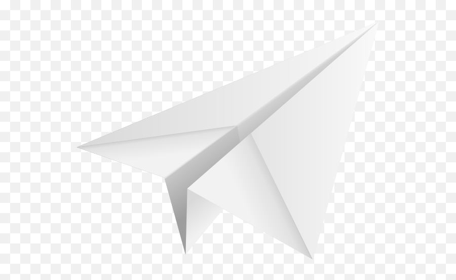 Download Hd Paper Plane White - Paper Plane Icon White White Paper Plane Vector Png,Jet Plane Icon