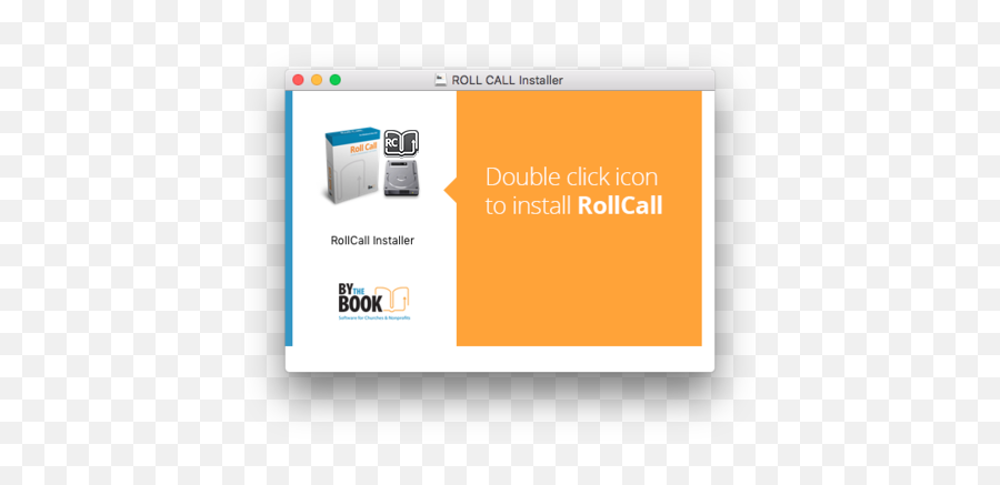 Install For A Network Roll Call Documentation - Vertical Png,Double Click Icon