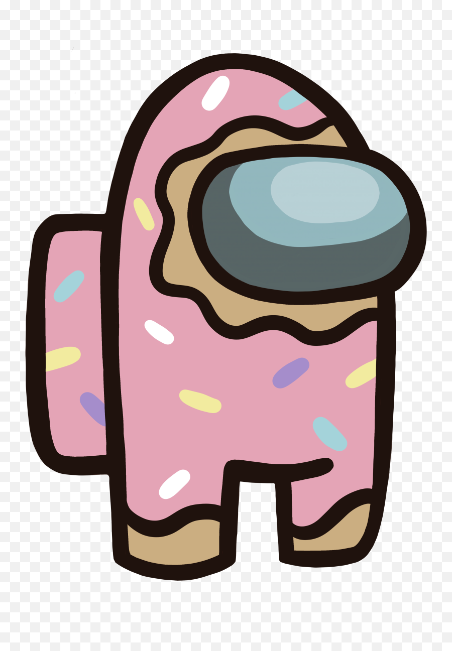 Cartoon Wallpaper Iphone - Among Us Donut Png,Cute Kawaii Shelf Icon  Wallpappers - free transparent png images 