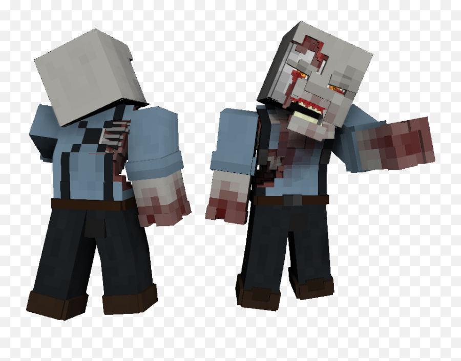 Download Hd Minecraft Dead Zombie Png - Minecraft Skin Zombie Hd,Minecraft Zombie Png