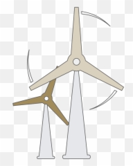 Icon - Modern Windmill Cartoon png