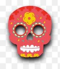 Transparent Png Svg Vector File - Sugar Skull