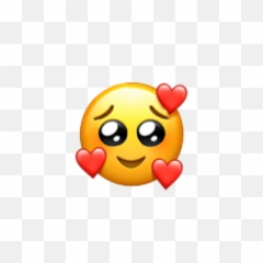 Freetoedit Cry Sad Awe Cute Wow Emoji - Crying With Hearts png