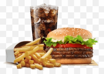 Download Free King Whopper Hamburger Cheeseburger Fries - Burger With Juice png