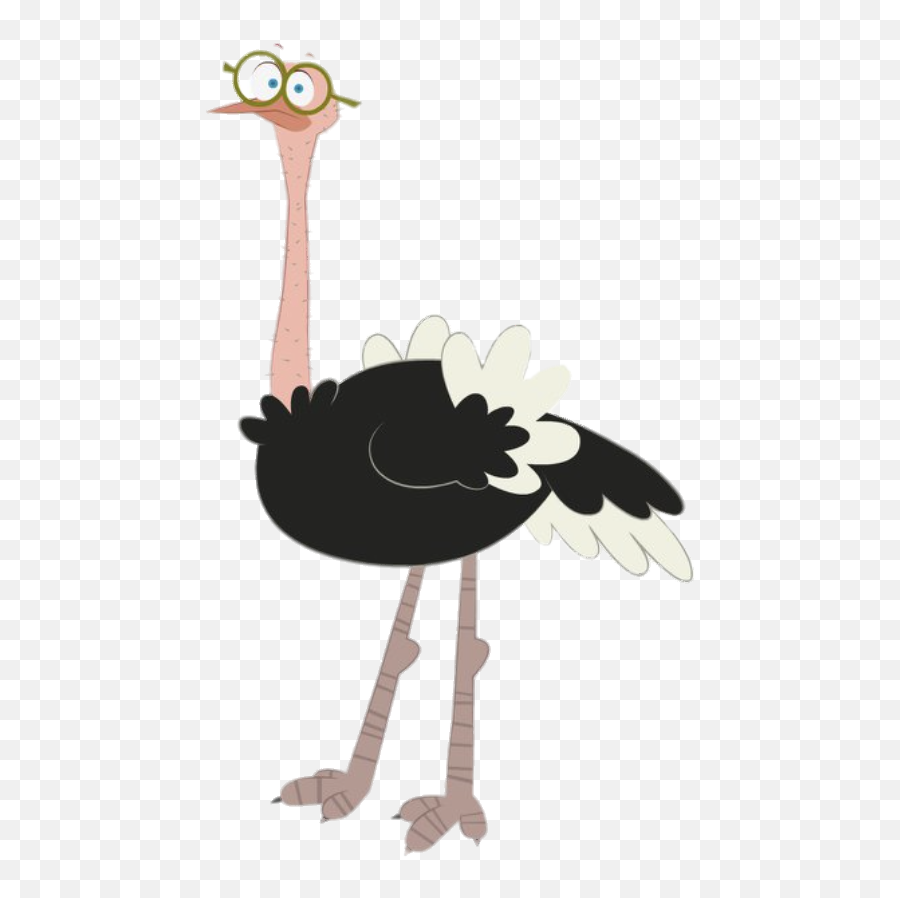 Check Out This Transparent Atchoo - Teo The Ostrich Png Image Common Ostrich,Ostrich Icon