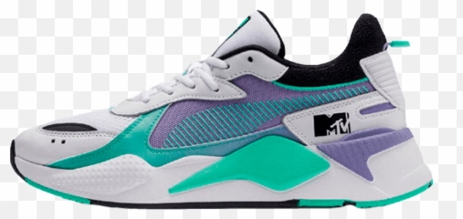 X Tracks White Multi - MTV x PUMA RS nike huarache plain Puma Rs Mtv png