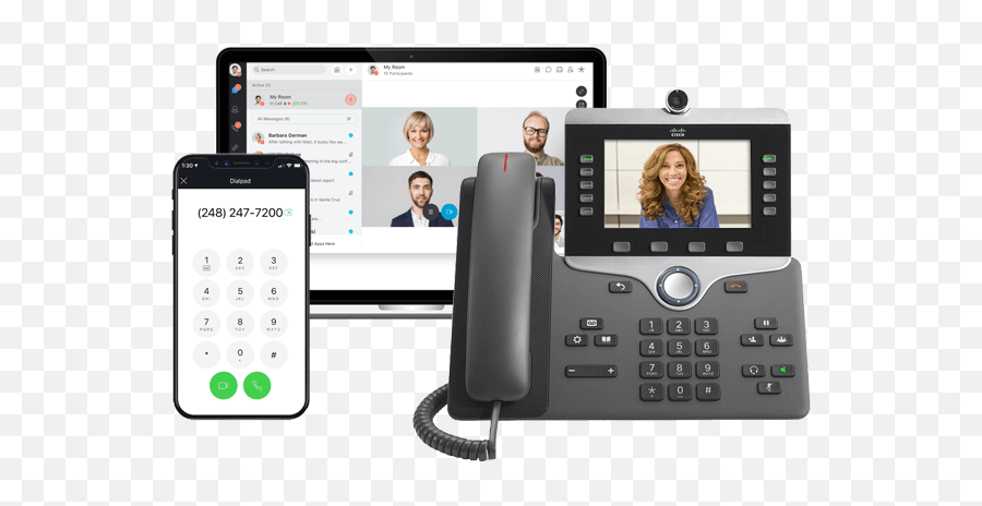 Business Phone System - Cisco Small Business Bullfrog Telecom Cisco Ip Phone 8800 Png,Cisco Phone Icon