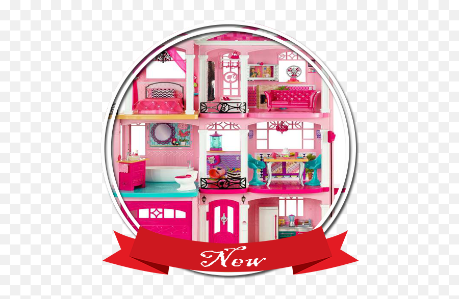 Barbie Dream House Ideas Apk 30 - Download Apk Latest Version Casa Da Barbie Com Piscina Png,Barbie Icon