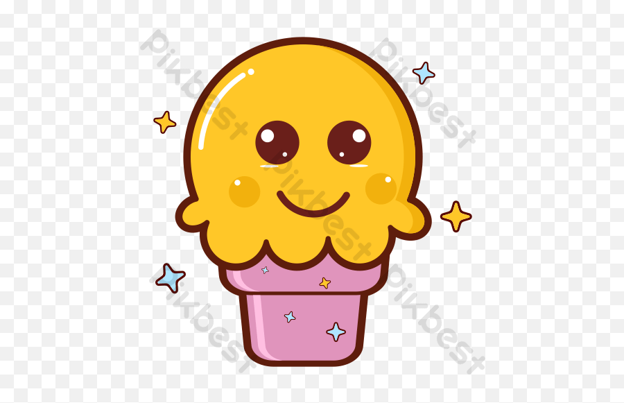 Smile Cone Ice Cream Icon Png Images Ai Free Download - Happy,Ice Icon Png