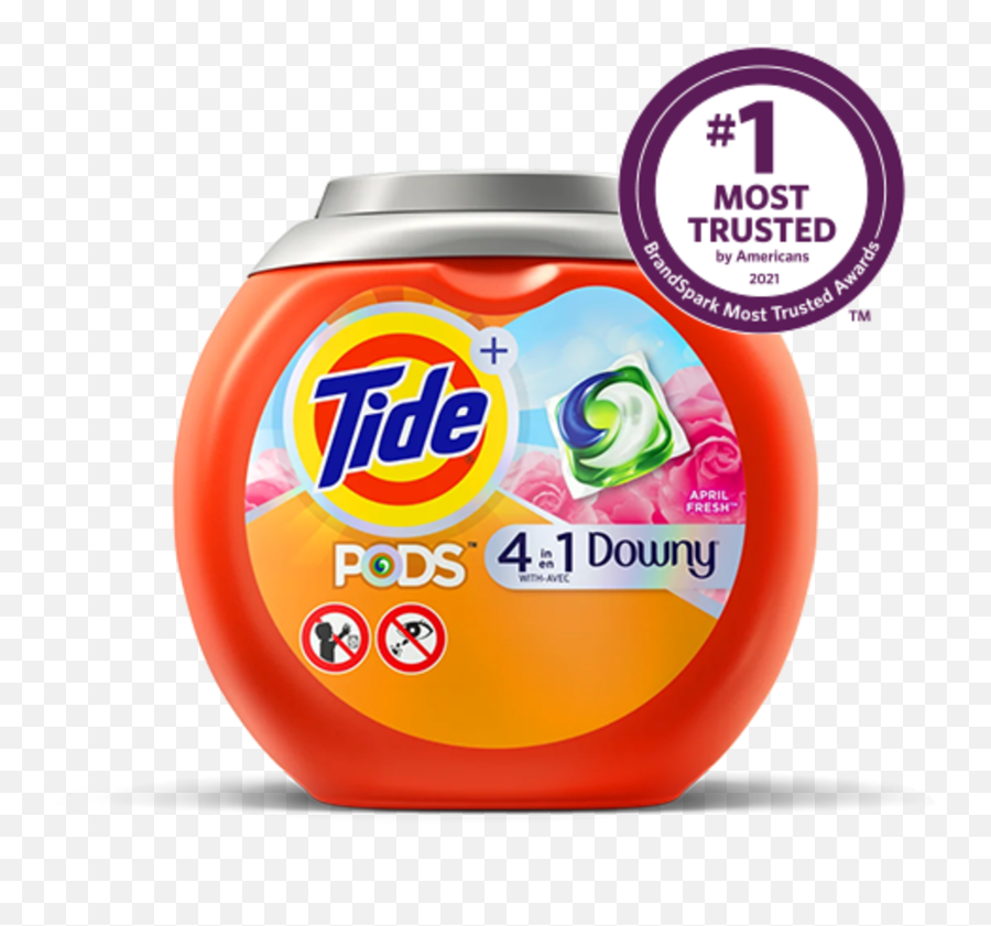 Tide Pods 4in1 Plus Downy April Fresh Scented Detergent - Tide Pods 4 In 1 Png,Pop Icon Clothing