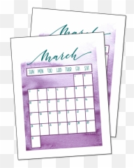 Free March 2019 Calendar Printable For Your Bullet Journal - Dot png