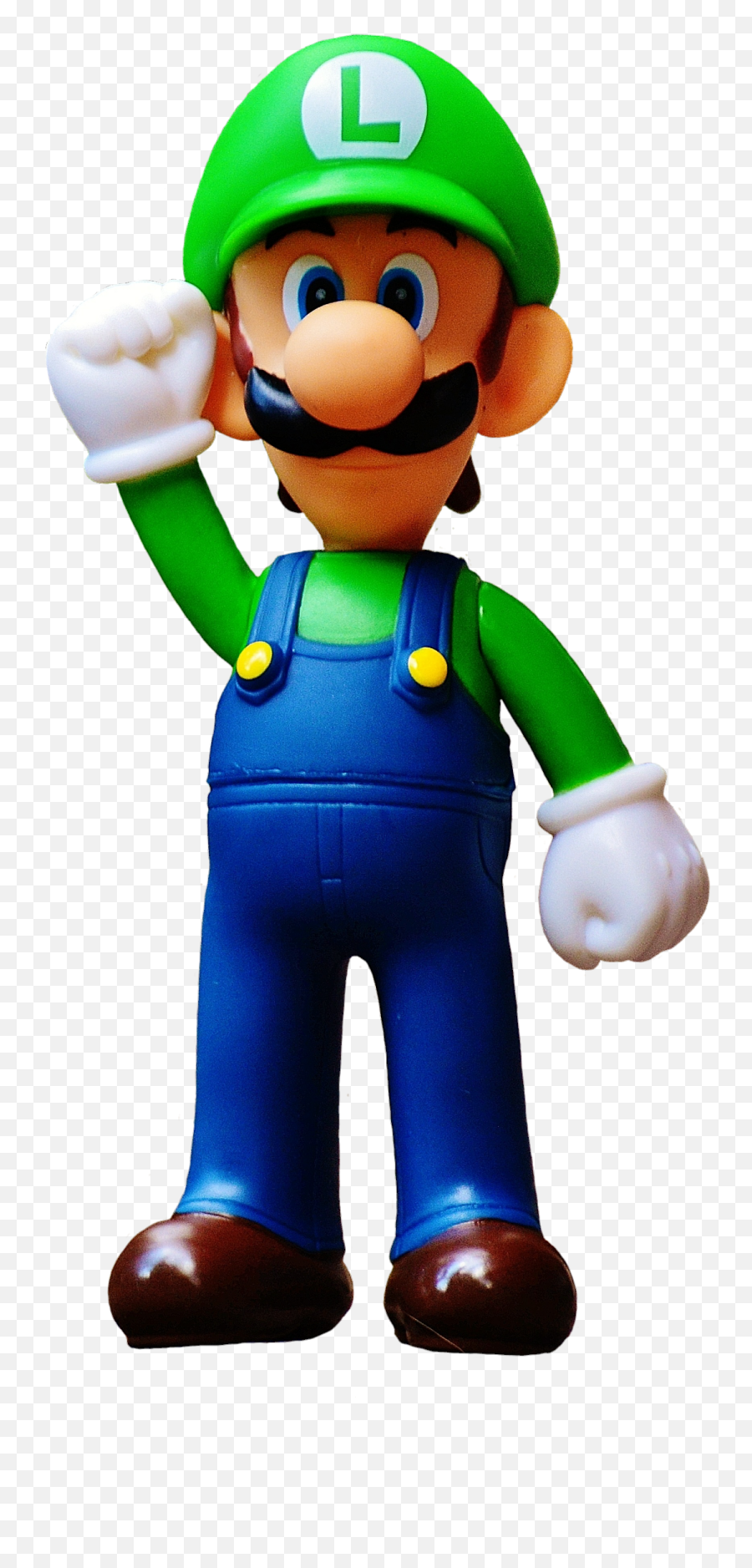 Luigi Holds Right Hand Up Game Character Free Image Download - Luigi Figure Png,Luigi Icon