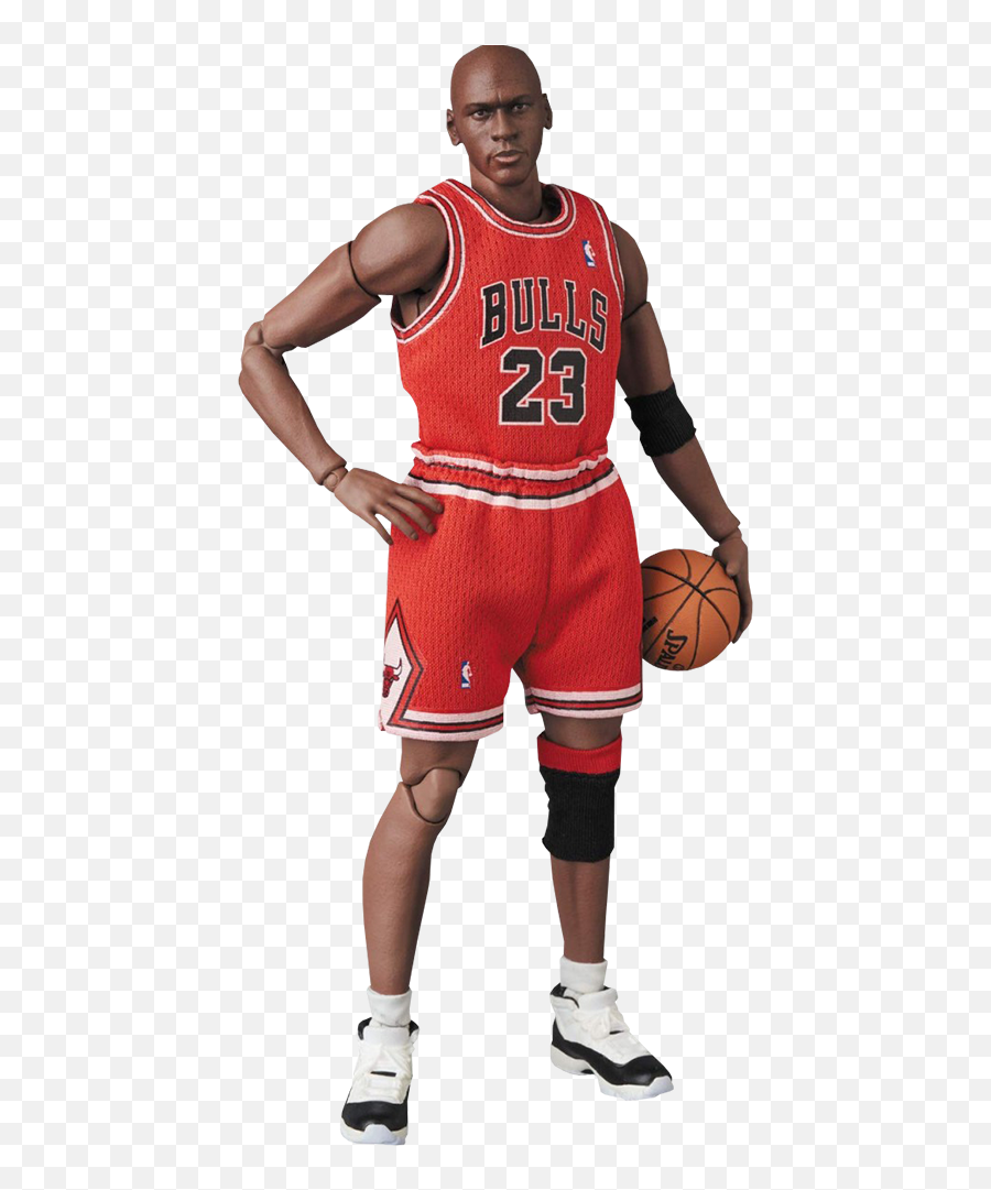Michael Jordan Chicago Bulls Mafex Collectible Figure - Michael Jordan Action Figure Png,Michael Jordan Png