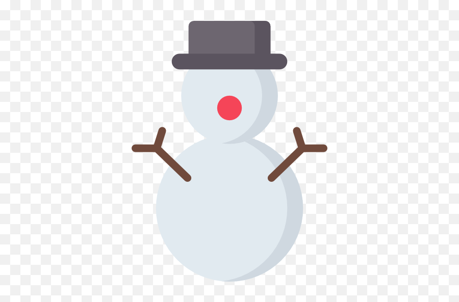 Snowman - Free Nature Icons Dot Png,Snowman Icon Free
