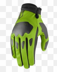Hooligan Street Motorcycle Gloves Green Small Icon 3301 - 3858 png