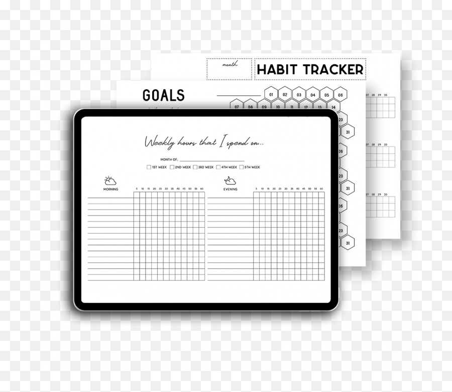 Worthy Gal Get Organized With Our Digital Planners - Dot Png,Day Planner Icon