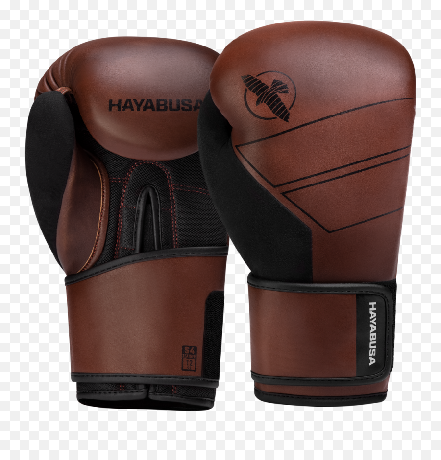 Hayabusa S4 Leather Boxing Gloves - Hayabusa S4 Brown Png,Icon Merc Hero Leather Jacket