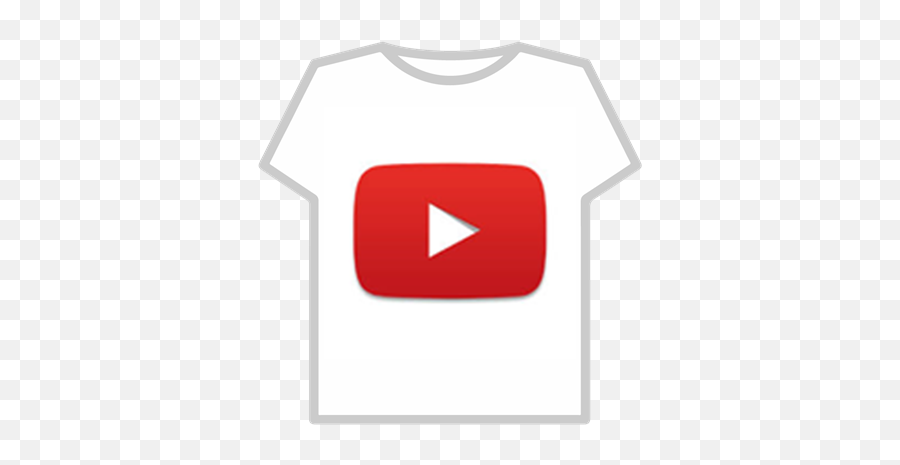 Youtube Logo - Roblox T Shirt Youtube Roblox Png,Youtube Logo Transparent