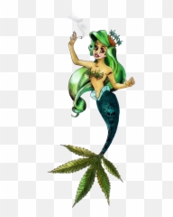 Lady Gaga Mine Weed 420 Tattoos The Little Mermaid Ariel - Ariel The Little Mermaid Smoking Png,Lady Gaga Transparent
