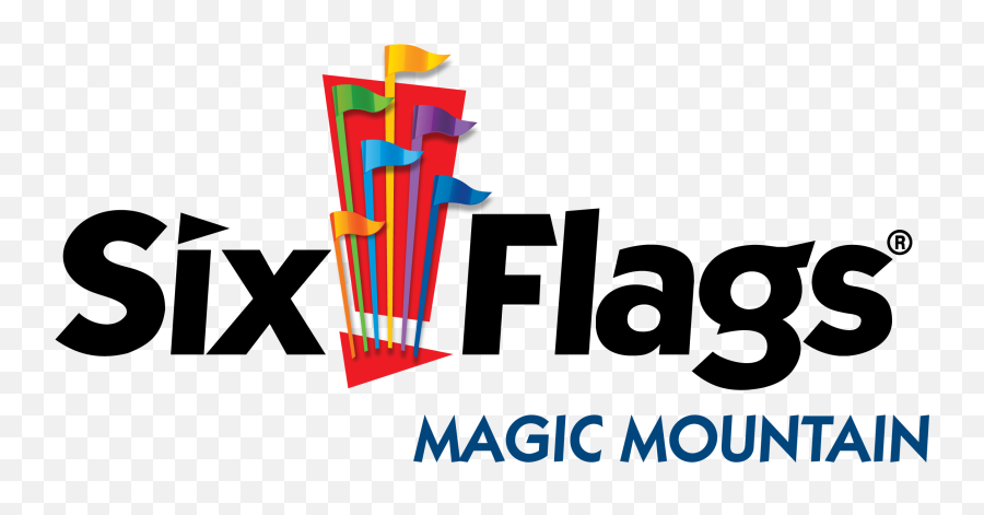 Six Flags Magic Mountain Debuts A Brand New Virtual Reality - Six Flags Logo Png,Lexcorp Logo