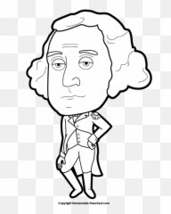 Image Royalty Free Collection Of Black And White High - Cartoon Png,George Washington Png