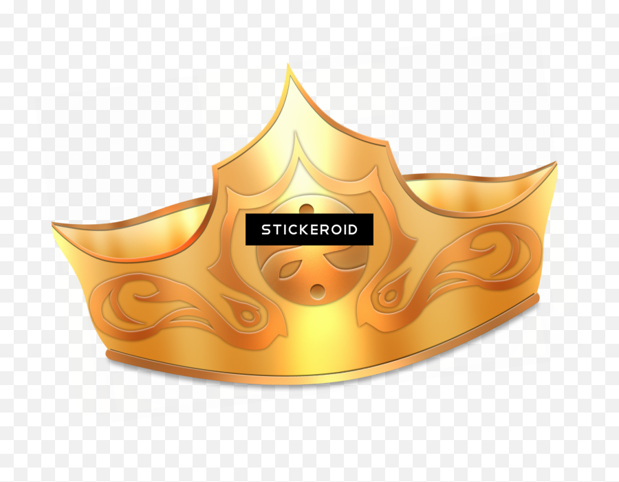 Download Gold Crown - Crown Full Size Png Image Pngkit Portable Network Graphics,Gold Crown Png