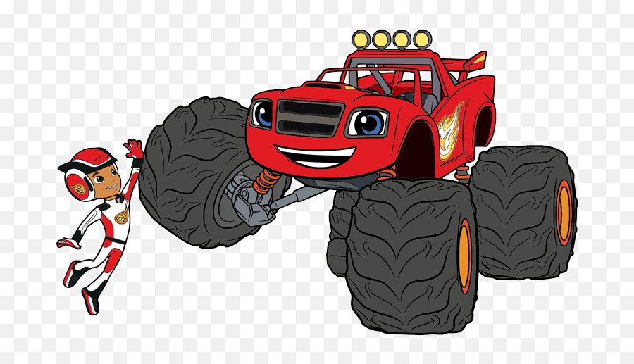 Blaze And Monster Machines Png Freeuse - Blaze And The Monster Machine Clip Art,Blaze And The Monster Machines Png