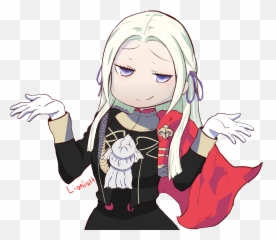 Smug Edelgard Fire Emblem Three Houses Know Your Meme - Fire Emblem Edelgard Memes Png,Anime Fire Png