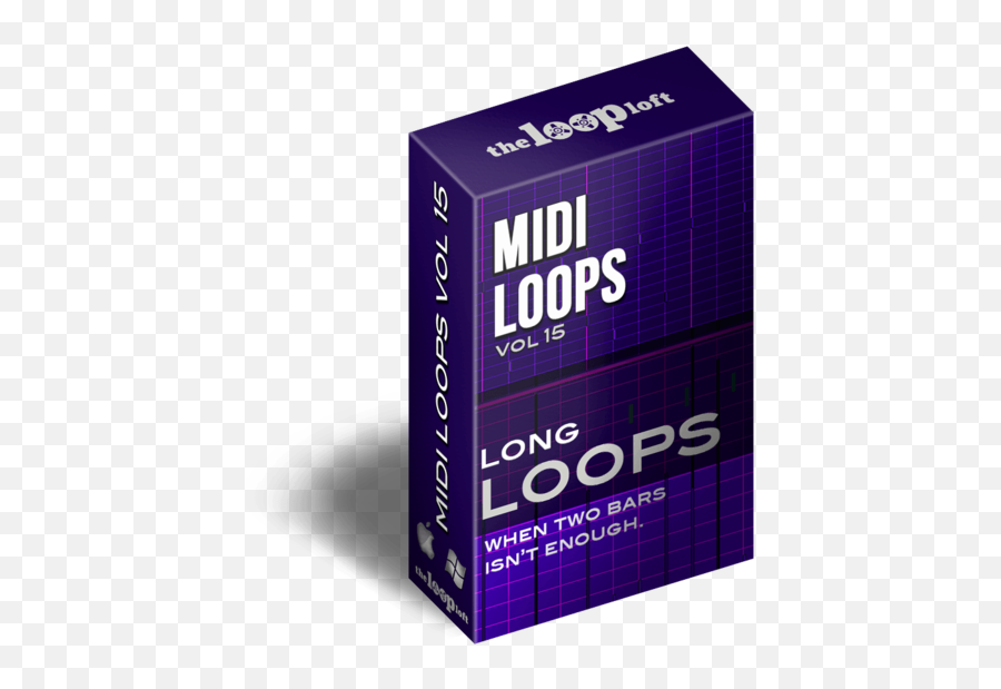 Long Loops Vol 4 - Midi Drum Loops Box Png,Cinematic Bars Png