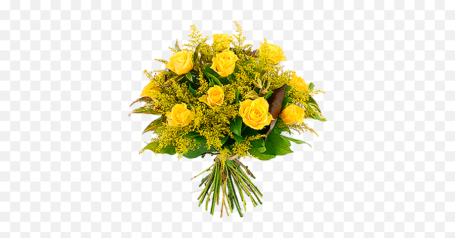 Bouquet - Rosellinegialleemimosa Ristorante Maya Bbq Yellow Roses Bouquet Png,Mimosa Png