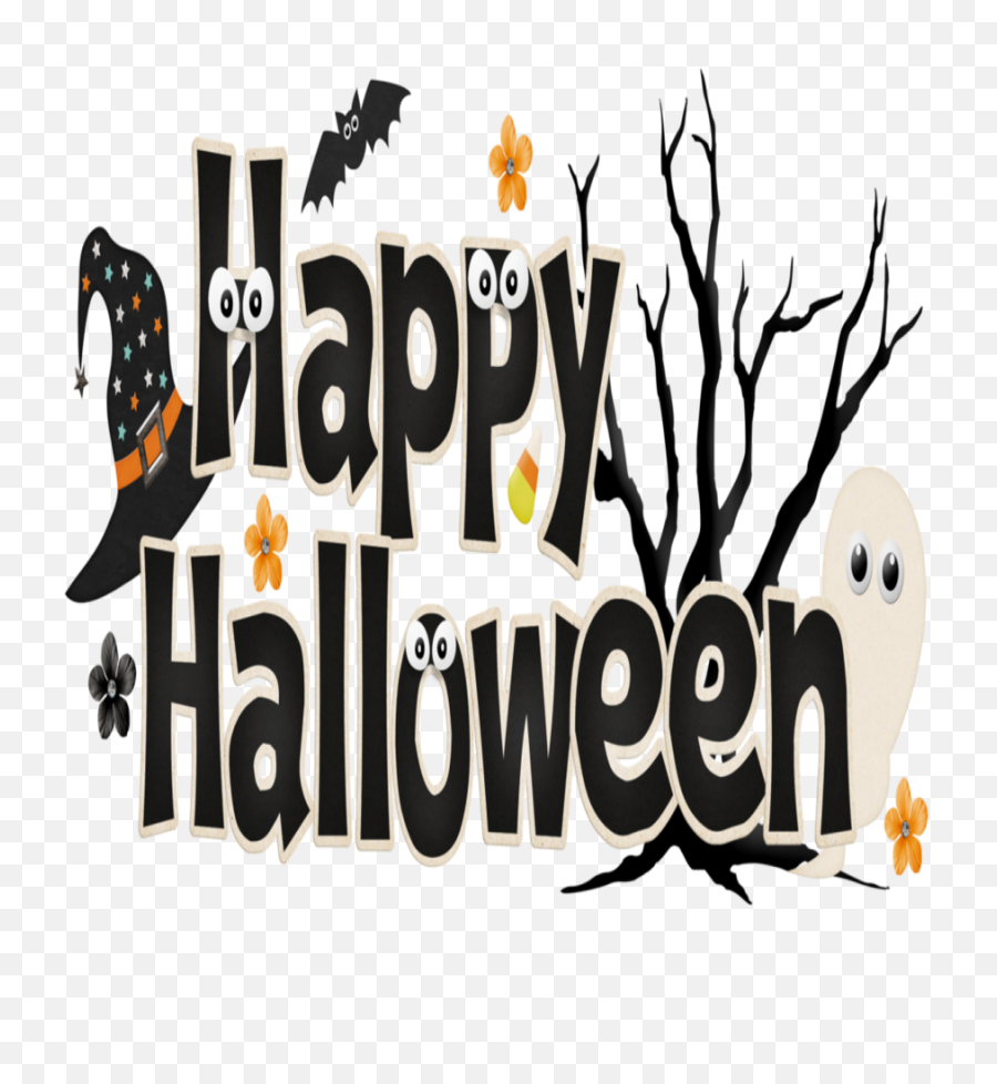 Download Hd Clip Art Clipart Halloween - Halloween Happy Halloween Free Clip Art Png,Halloween Clipart Transparent