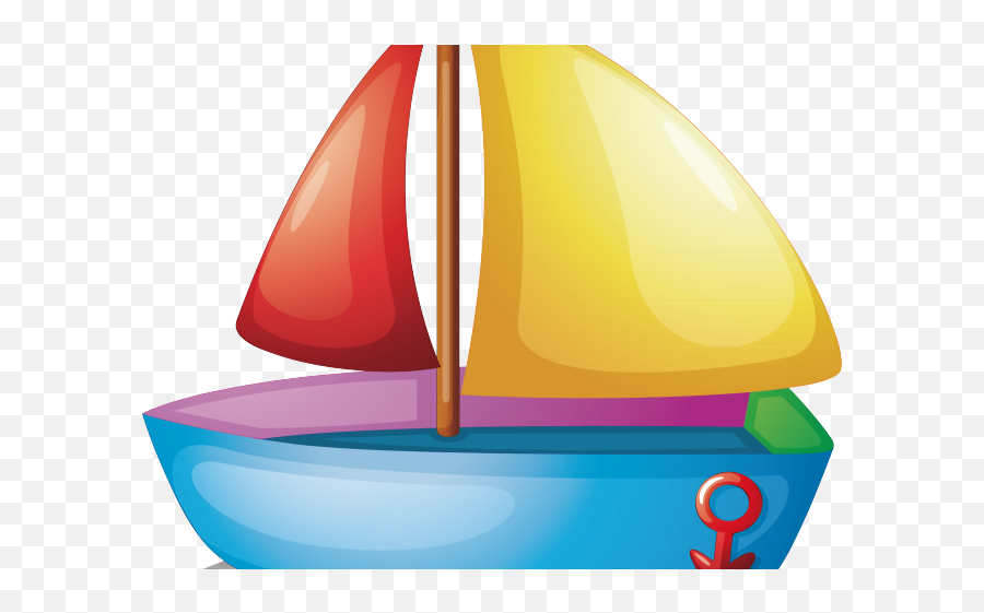 Sailboat Clipart Toy - Png Download Full Size Toy Boat Png,Sailboat Png