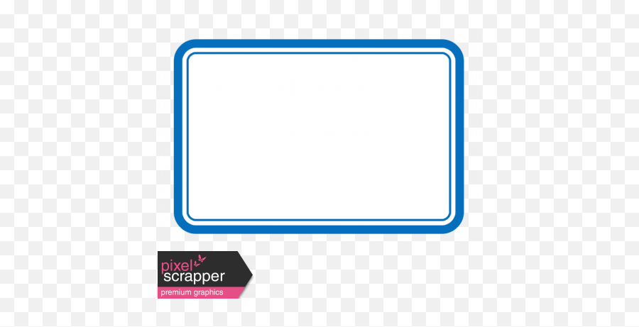 Pocket Basics 2 Label - Large Rectangle With Rounded Corners Png,Rounded Rectangle Png